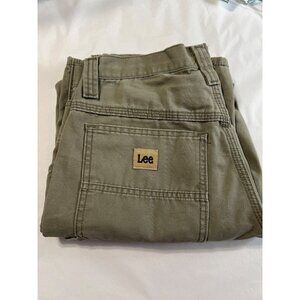 Lee Loose Fit Khaki Carpenter Pants 29x30 Tan Mens